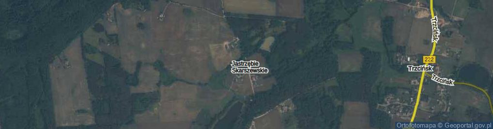 Zdjęcie satelitarne Jastrzębie Skarszewskie ul.